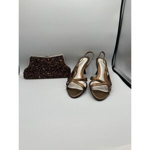 Naturalizer Prissy Bronze‎ Fabric Women's shoes Size 7.5W